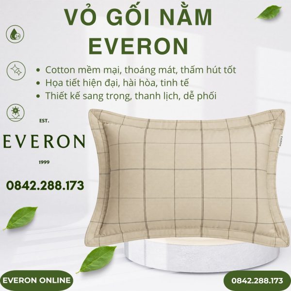 Vỏ gối nằm Everon EPC27032 Saville