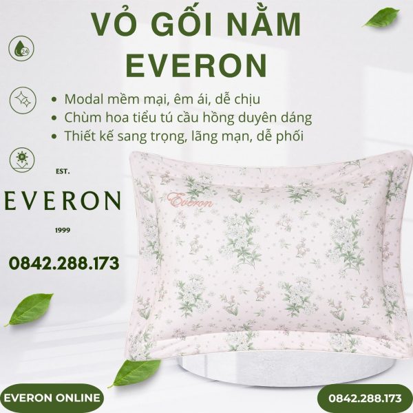 Vỏ gối nằm Everon EPM25010 Nét Hứng Khởi Modal