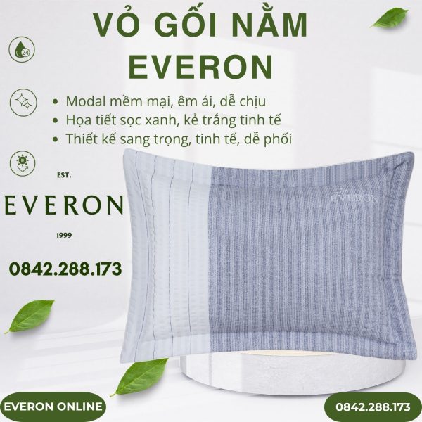 Vỏ gối nằm Everon EPM25013 Con Đường Mới Modal