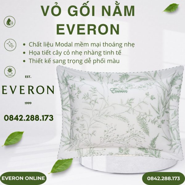 Vỏ gối nằm Everon EPM25032 Hương Cây Cỏ Modal