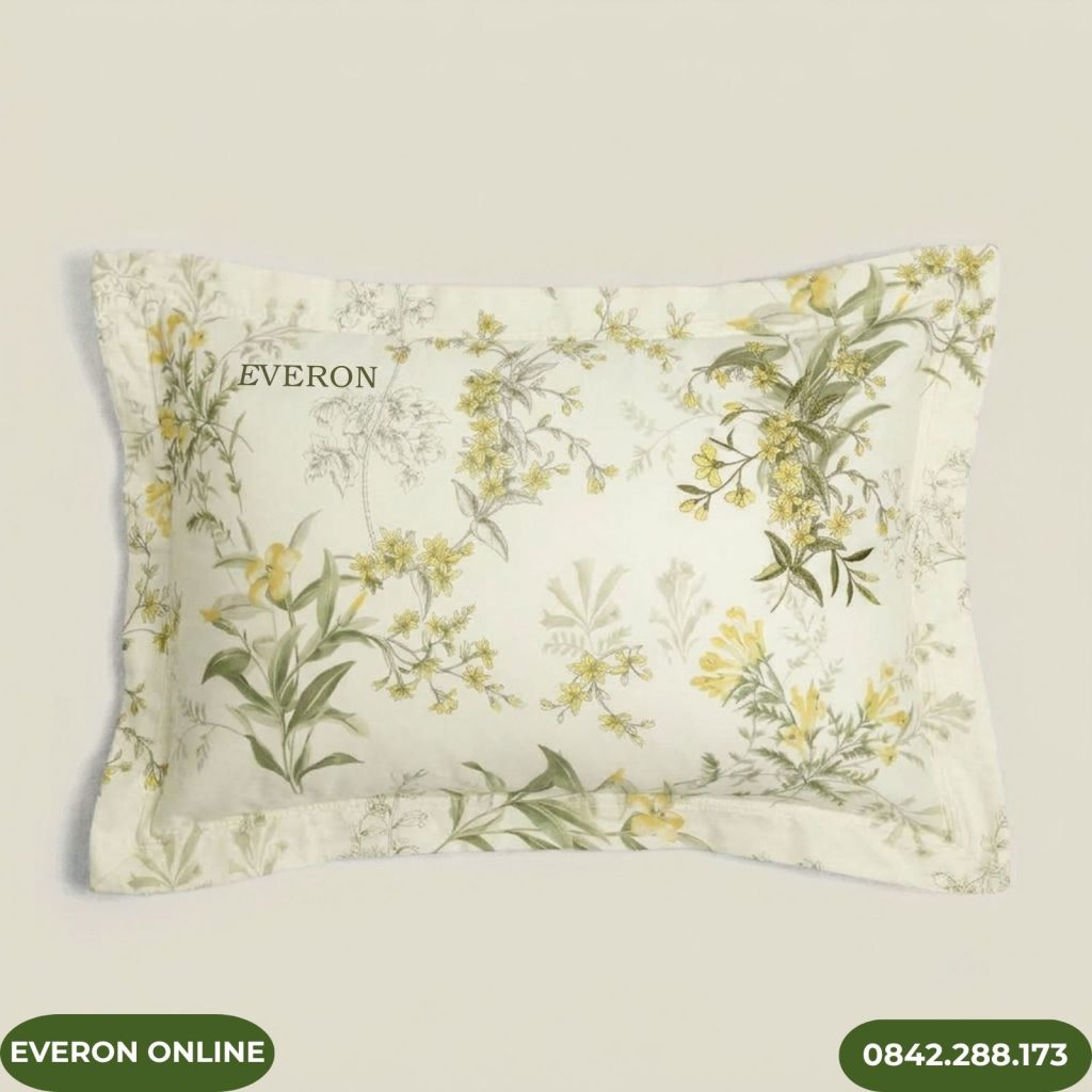 Vỏ gối nằm Everon EPMOC27025 Lilies