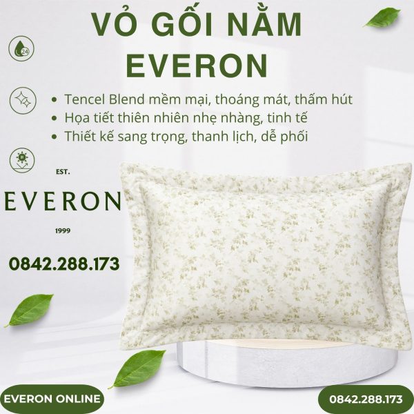 Vỏ gối nằm Everon EPTC27021 Herb