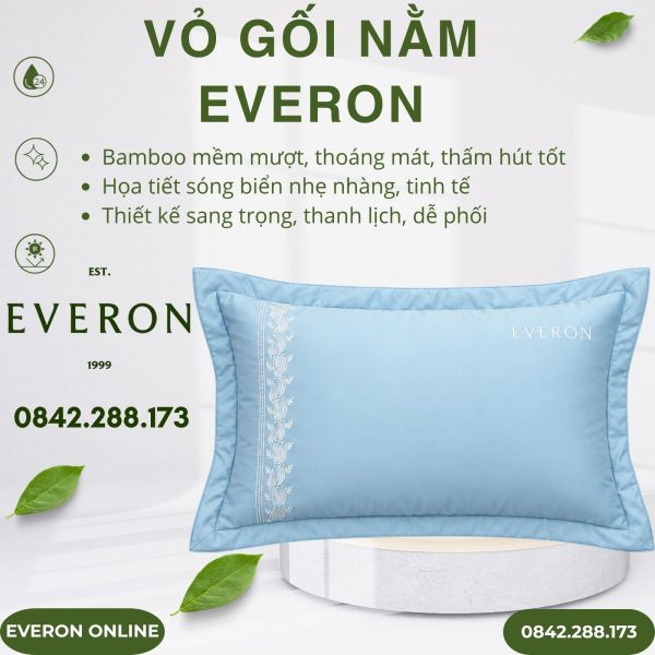Vỏ gối nằm Everon ESB27007 Tide