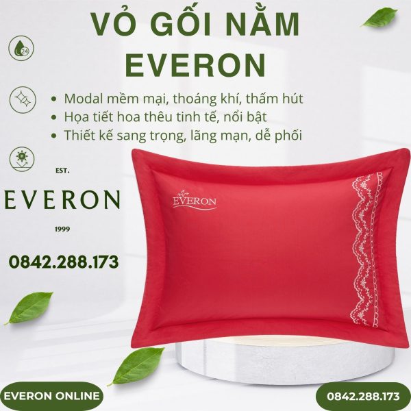 Vỏ gối nằm Everon ESM25019 Yêu Nồng Nhiệt Modal