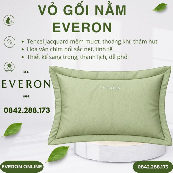 Vỏ gối nằm Everon ESTJ27017 Art Decor