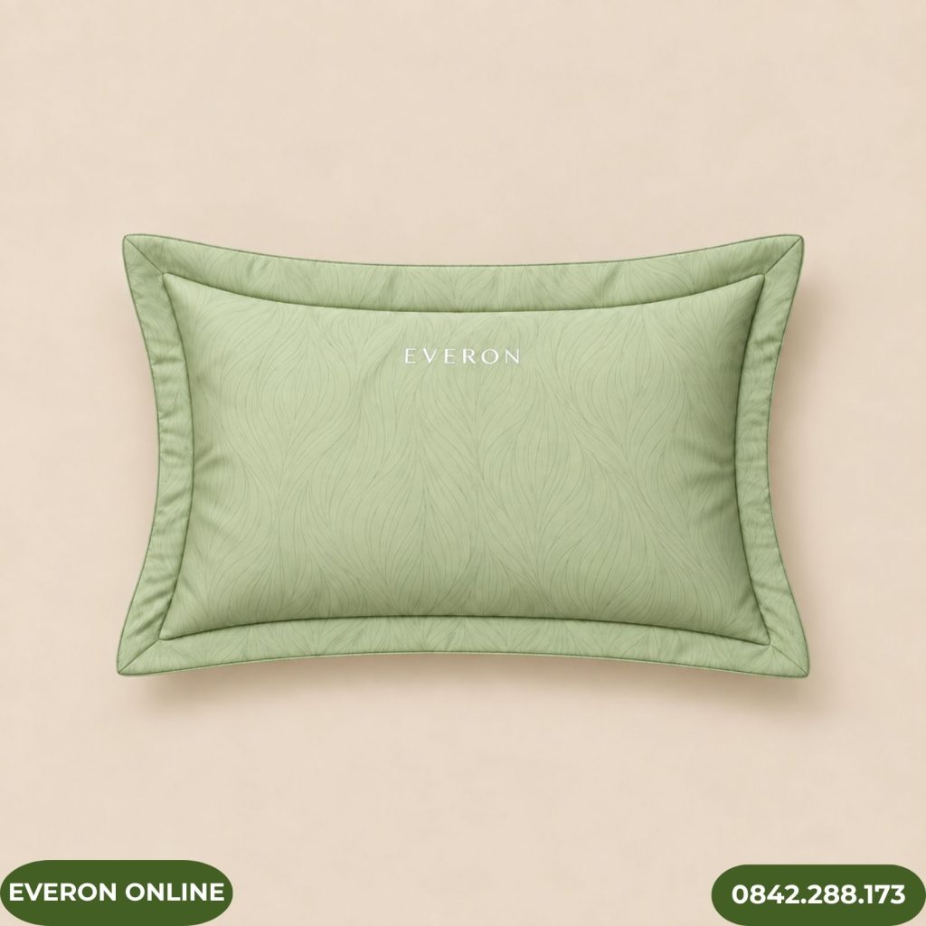 Vỏ gối nằm Everon ESTJ27017 Tencel Jacquard