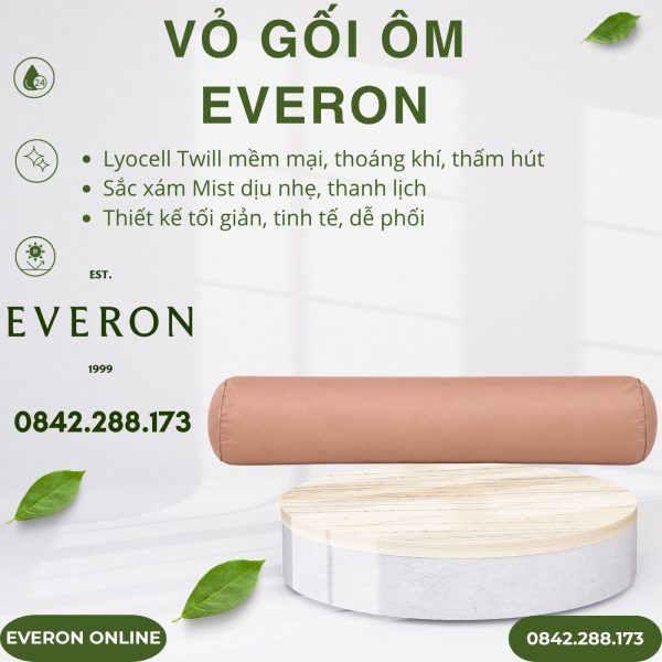 Vỏ gối ôm Everon BSL710 Dusty