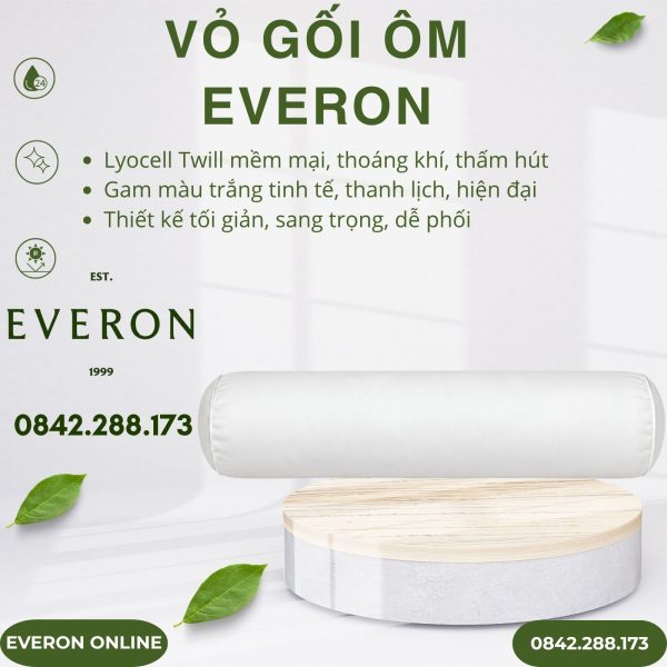 Vỏ gối ôm Everon BSL713 Cloud