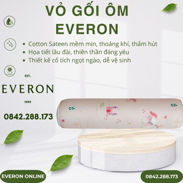 Vỏ gối ôm Everon CPC26203 Xứ sở thần tiên