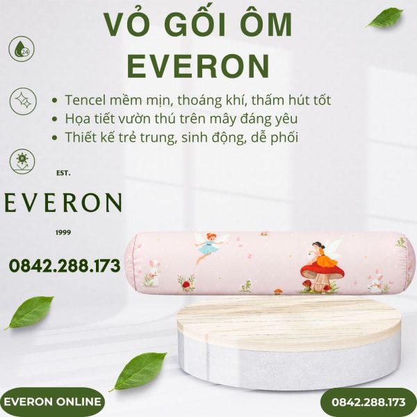 Vỏ gối ôm Everon CPC27201 Elf