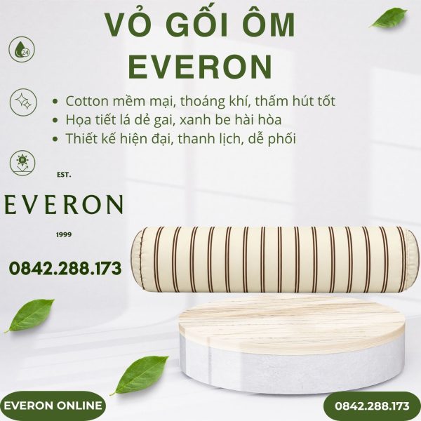 Vỏ gối ôm Everon EPC27031 Linear