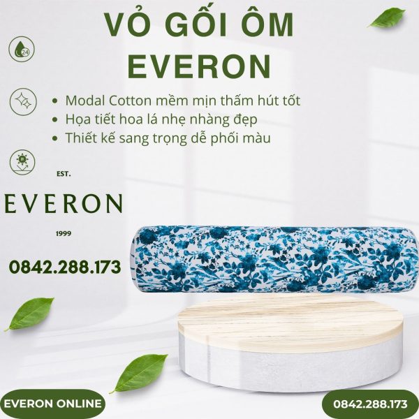 Vỏ gối ôm Everon EPM25021 Thung Lũng Thấu Hiểu Modal Cotton