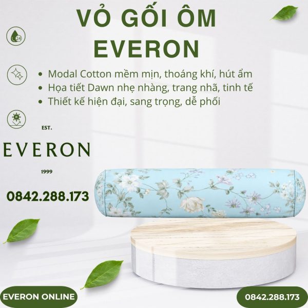 Vỏ gối ôm Everon EPMOC27024 Dawn