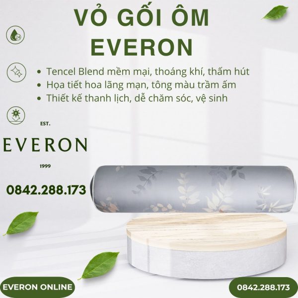 Vỏ gối ôm Everon EPTC26017 Chạng vạng