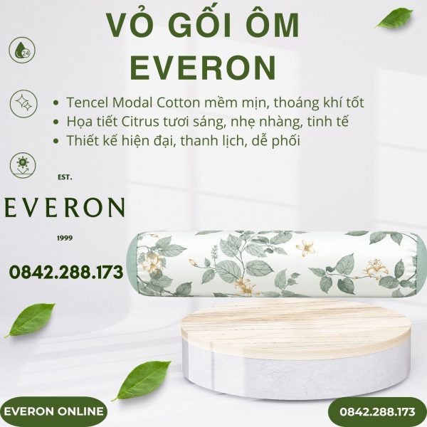 Vỏ gối ôm Everon EPTMC27022 Citrus