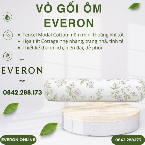 Vỏ gối ôm Everon EPTMC27028 Cottage