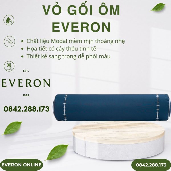 Vỏ gối ôm Everon ESM25023 Nét Khiêm Tốn Modal