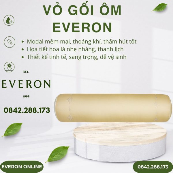 Vỏ gối ôm Everon ESM26002 Vườn nắng