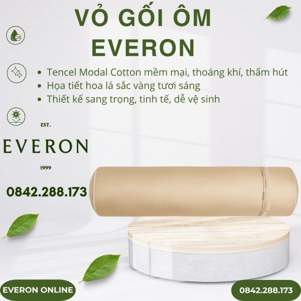 Vỏ gối ôm Everon ESTMC26006 Cánh đồng vàng