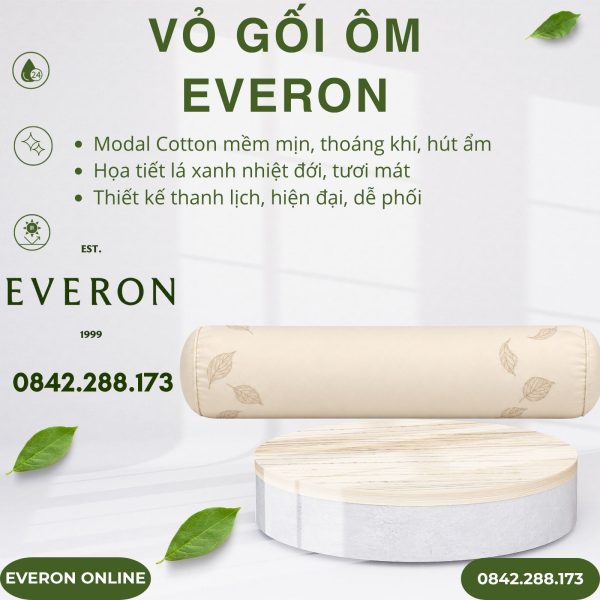 Vỏ gối ôm Everon ESTMC27011 Foliage
