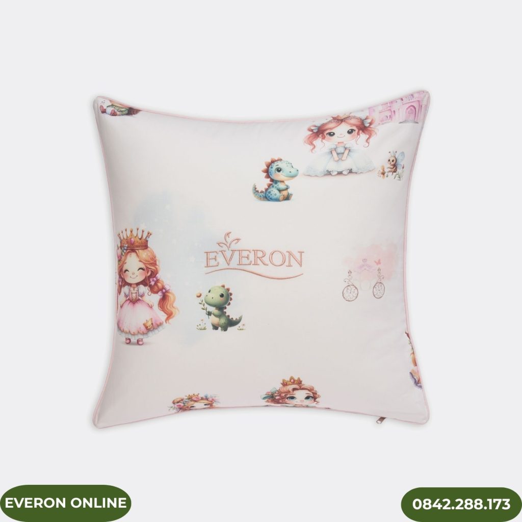 Vỏ gối tựa Everon CPM25205 Công Chúa Điệu (1)