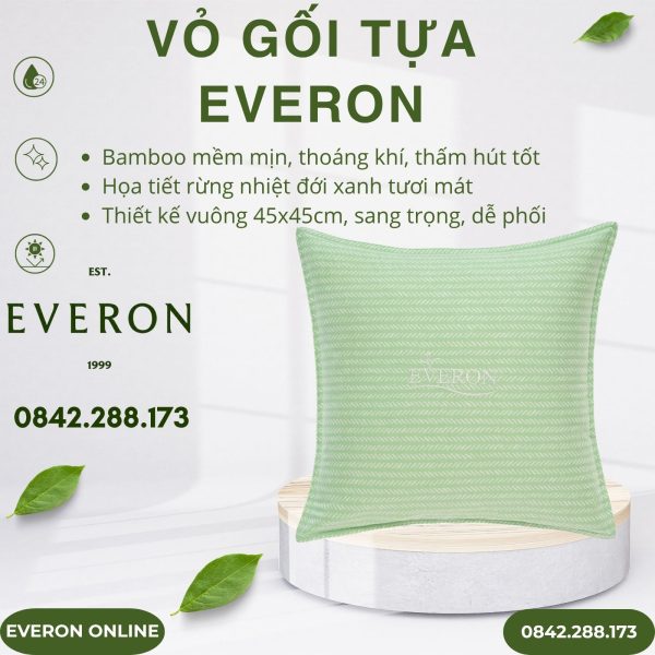 Vỏ gối tựa Everon EPBC25025 Cánh Rừng Hy Vọng