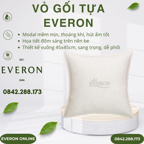 Vỏ gối tựa Everon EPM25041 Đốm Sáng