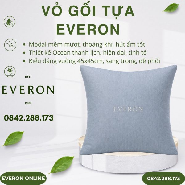 Vỏ gối tựa Everon EPM27034 Ocean 45x45cm