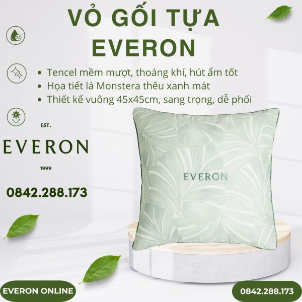 Vỏ gối tựa Everon EPT26015 Monstera