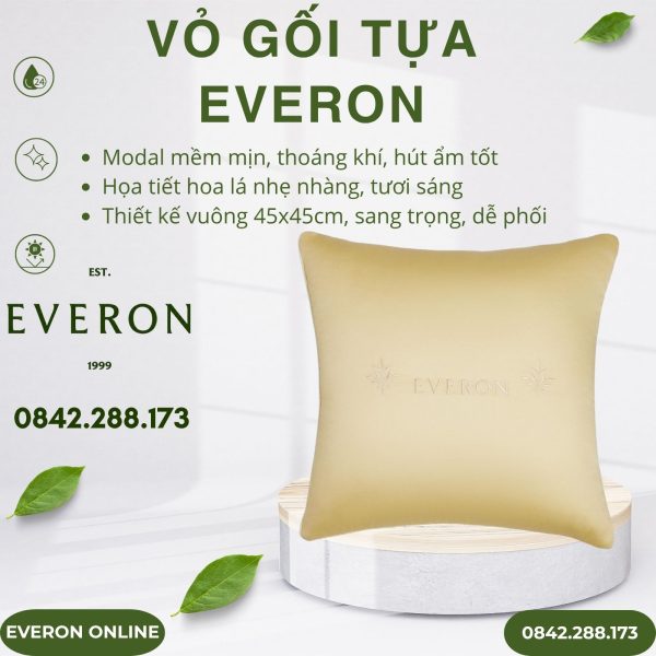 Vỏ gối tựa Everon ESM26002 Vườn Nắng