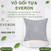 Vỏ gối tựa Everon EST25042 Hoa Thêu Xám