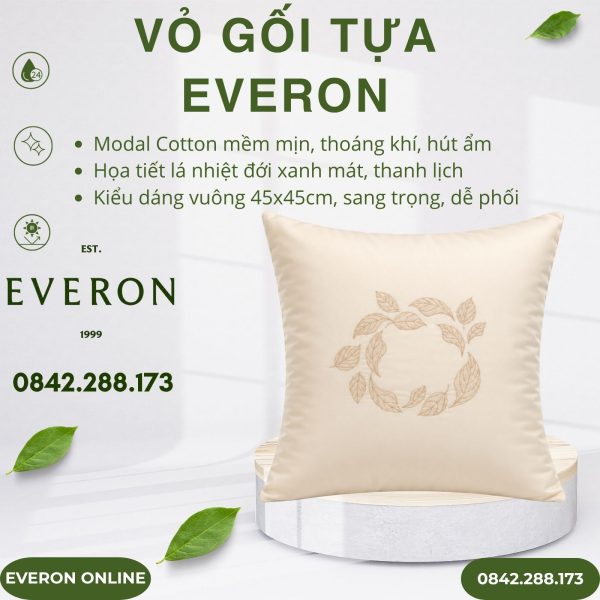 Vỏ gối tựa Everon ESTMC27011 Foliage 45x45cm