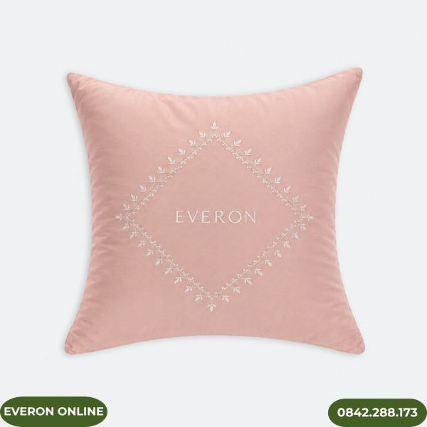 Vỏ gối tựa Modal Cotton Everon Blush