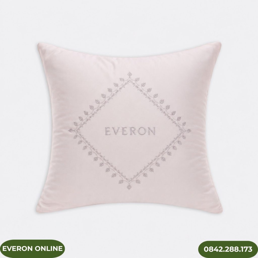 Vỏ gối tựa Modal Cotton Everon Broderie